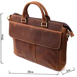 Портфель Vintage 38х30х8 см sum0027380 - мініатюра 4