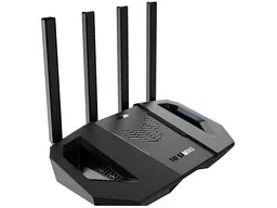 Бездротовий маршрутизатор (роутер) Asus TUF Gaming BE3600 V2 (TUF-BE3600 V2) (90IG0A90-MO9C00) - мініатюра 2