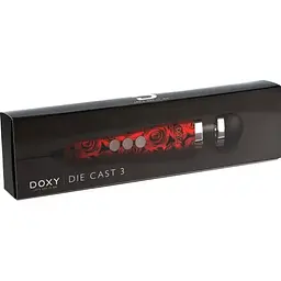 Вібромасажер Doxy Die Cast 3 Rose Pattern (SO8020) [108575] - мініатюра 3