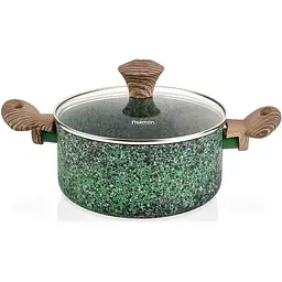 Каструля Malachite з антипригарним покриттям EcoStone Fissman Ø20хØ18х9,8 см kuh0007767