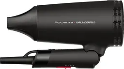 Фен Karl Lagerfeld Express Style дорожній, 1600Вт, 2 режими, хол. обдув, складна ручка, чорн ROWENTA teh0017537 - мініатюра 6