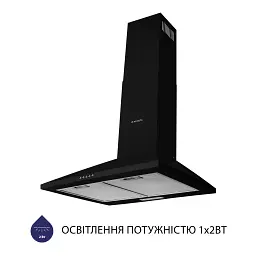 Витяжка купольна Minola HK 6614 BL 1000 LED - мініатюра 3