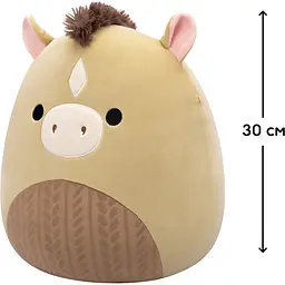 М'яка іграшка Squishmallows Кінь Марс 30 см (SQCR06689) - мініатюра 6