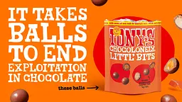 Драже Tony's Chocolonely Lil' Bits з карамеллю, морською сіллю та печивом 113г - мініатюра 5