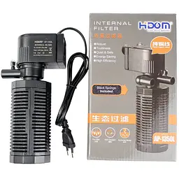 Уцінка. Фільтр погружний для акваріума Hidom AP-1350L 18W 200 л
