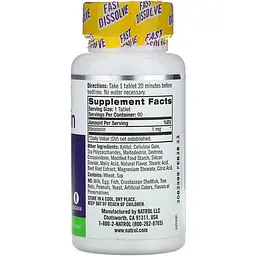 Мелатонін Natrol Melatonin Fast Dissolve 1 мг зі смаком полуниці 90 пігулок - мініатюра 2