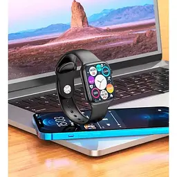 Смарт-годинник Hoco Y5 Pro Smart Call Bluetooth Чорний - мініатюра 5
