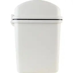 Відро для сміття MBM My Home з кришкою 6 л сіре (BIN-12 6L GRAY) - мініатюра 3