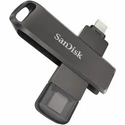 USB флеш накопичувач SanDisk 64GB iXpand Drive Luxe Type-C /Lightning (SDIX70N-064G-GN6NN) - мініатюра 5
