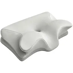 Ортопедична подушка для шиї з ефектом пам'яті Solve сіра 62 x 41 x 13 см (KT8001205)