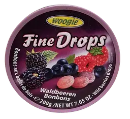 Льодяники Woogie Fine Drops зі смаком лісових ягід 200г - мініатюра 5