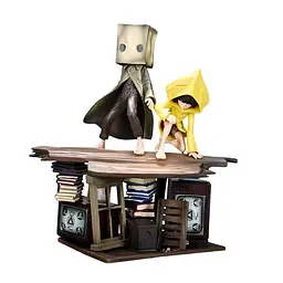 Фігурка Little Nightmares 2 Mono ＆ Six Маленькі кошмари 2 Моно і Шоста 21 см CN LN2 MS 21 - мініатюра 2