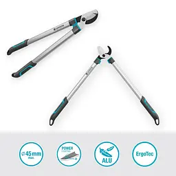 Сучкоріз для зелених гілок до 45 мм Gardena EasyCut L Bypass, 68 см (12031-20) - мініатюра 2