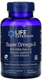 Омега-3 Риб'ячий жир Life Extension Omega Foundations 60 капс