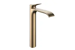 Змішувач для умивальника Hansgrohe Vivenis CoolStart з донним клапаномushed bronze 75044140
