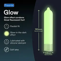 Презервативи Pasante Glow, 12 шт - мініатюра 4