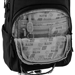 Рюкзак для старшої школи Kite Education teens 2578M Black&Charm Чорний (K26-2578M-1) - мініатюра 10