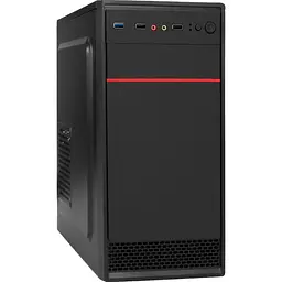 Корпус Casecom GN-1714 500W Black (GN-1714-500) [134595] - мініатюра 2