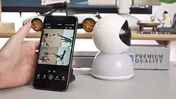 Камера спостереження XO CR15 EU Indoor Dual Mirror Zoom 6-Megapixel Біла 6975837587335 - мініатюра 7