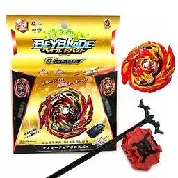 Beyblade Майстер Діаболос Д6 Бейблейд з двостороннім запуском - мініатюра 3