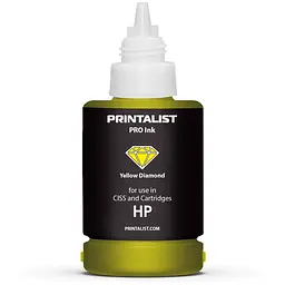 Чорнило PRINTALIST для HP 140г Yellow водорозчинне (PL-INK-HP-Y) - мініатюра 3