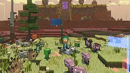 Гра Sony PlayStation 4 Minecraft Legends Deluxe Edition Російська Озвучка Б/в - мініатюра 8