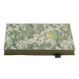 Щоденник недатований Buromax Military A5 штучна шкіра 336 сторінок світло-зелений (BM.20700-15) - мініатюра 6
