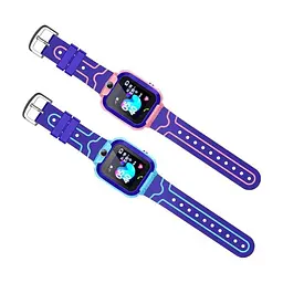 Смарт-годинник XO H100 Kids Smart Watch 2G Блакитний - мініатюра 2