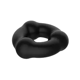 Ерекційне кільце Crazy Bull Super Soft Ring, 5.4 см (чорний) - мініатюра 5