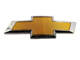 Емблема Chevrolet Шевроле Хром + золото 170х55 мм (скотч + 2 направляючі) 95122565