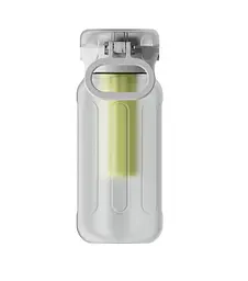 Спортивна пляшка Xiaomi Mijia Sports Water Bottle 1 л, біла, ударостійка з фільтром - мініатюра 3