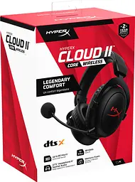 Навушники HyperX Cloud II Core Wireless Black (6Y2G8AA) - мініатюра 8