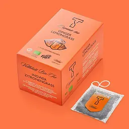 Чай трав'яний Wital Organic Ginger Lemongrass органічний 17 пакетиків 42.5 г - мініатюра 3