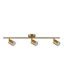 Світильник поворотний, спот Goldlux 327277 Goldi GU10 3x10W IP20 Золотий