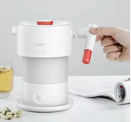 Електрочайник дорожній Deerma DEM-DH202 White - мініатюра 3