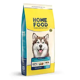 Гіпоалергенний сухий корм для дорослих собак великих порід Home Food 10 кг - форель та рис ( ціна за 1 кг )