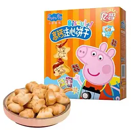 Печиво з кальцієм Yizhi Biscuit Peppa Pig Chocolate Flavor 160г - мініатюра 2