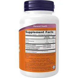 Препарат для суглобів і зв'язок NOW Glucosamine & Chondroitin Extra Strength, 60 таблеток - мініатюра 2