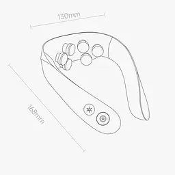 Масажер для шиї Xiaomi Momoda Rotai 6D Neck Massager (SX330)