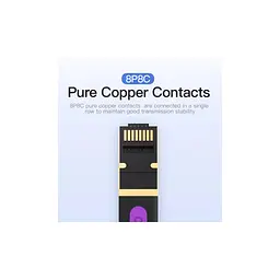 Патч-корд 15м, UTP cat 7 RJ-45 flat black Vention (ICABN) - мініатюра 4
