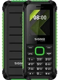 Мобильный телефон Sigma X-style 18 Track Black-Green (4827798854433)