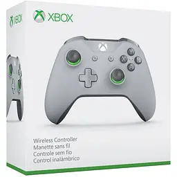 Microsoft Xbox One S Wireless Controller with Bluetooth (Grey/Green) - мініатюра 5