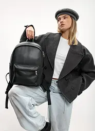 Жіночий рюкзак Sambag Talary чорний 35 х 25 х 12 см (35312001)
