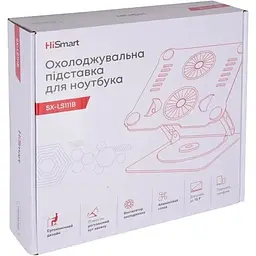 Підставка для ноутбука до 17.3" LS111B, Black OfficePro teh0023876 - мініатюра 6