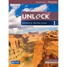 Unlock 1 Навички читання та письма. Підручник і онлайн-робочий зошит