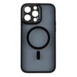 Чохол Creative TPU PC Metal Calais MagSafe Apple iPhone 14 Pro Max Black