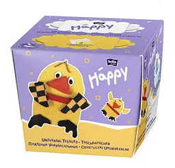 Носовички універсальні Bella Baby Happy, в асортименті, 80 шт. - мініатюра 3