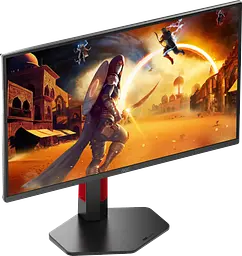 Монiтор 24.5" AOC Q25G4SR Black/Red - мініатюра 2
