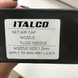 Сопло 1.2 мм для фарбопульпу D-951-MINI LVMP LM Italco hoz0006795 - мініатюра 3