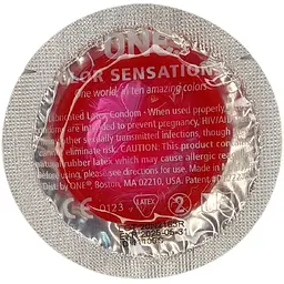 Презервативи One Color Sensation Likes It Hot рожеві 3 шт. (ROZ6400230337) - мініатюра 3